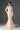Ivory Floral Garden Lace Mermaid Dress With Halter Neck And Long Sleeves