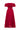 Red Floral Vine Lace Off-Shoulder Midi A-line Dress
