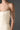 Ivory Taffeta Maxi Corset Dress with Off-Shoulder Sequin Embellishment