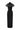 Black Vine Guipure Lace And Silk Taffeta Bustier Midi Column Dress With Mini Cape - IHF STUDIO