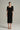 Column Midi Dress With Elbow-length Cape Sleeves