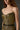 Gold Metallic-Lacquer Jacquard Bustier Midi Column Dress with Lotus-Petal Shaped Detailing
