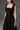 Black Floral Garden Lace Trapeze Midi Mullet A-line Dress With Pearl Cluster Embellishment