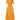 Orange Floral Garden Short Sleeves A-line Midi Dress - IHF STUDIO