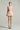Structured Lace Mini Dress With Puff Hips And Crystal-Embellished Bow Belt