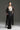 Silk Square Crisscross Strapless Column Dress with Black Silk Taffeta