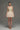 Beige Crystal-Embellished Bell-Silhouette Mini Corset Dress - IHF STUDIO