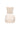 Beige silk taffeta corset top with handmade rolled-rose mini skirt and crystal embellishment - IHF STUDIO