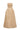 Beige Folded Bust Guipure Lace Midi Dress - IHF STUDIO