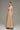 Beige Folded Bust Guipure Lace Midi Dress - IHF STUDIO