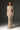 Beige Mesh Lace Long-Sleeve Crop Top & Beige Mesh Lace Column Skirt Set - IHF STUDIO