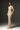 Beige Mesh Lace Long-Sleeve Crop Top & Beige Mesh Lace Column Skirt Set - IHF STUDIO