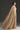 Beige Pearl Square Mesh Lace Column Dress with Silk Shawl - IHF STUDIO