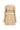 Beige guipure lace mini dress with short sleeves and a defined fitted waist - IHF STUDIO