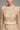 Beige guipure lace mini dress with short sleeves and a defined fitted waist - IHF STUDIO