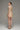 Beige guipure lace mini dress with short sleeves and a defined fitted waist - IHF STUDIO