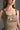 Beige Silk Taffeta Midi Column Dress With Square Neck And Mini Bow Detail - IHF STUDIO