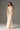 Beige Silk Taffeta One-Shoulder Maxi Dress with Rosette Detail - IHF STUDIO