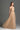 Beige Tiny Floral Mesh Lace Bustier Maxi A-Line Dress With Draped Tulle Details - IHF STUDIO