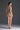 Beige Vine Guipure Lace V-neck mini A-line dress with draped details and two mini bows - IHF STUDIO