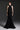 Black Floral Garden Lace halter mermaid pear-silhouette maxi dress - IHF STUDIO