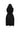 Black Floral Garden Lace Halter Mini Dress with Waist Cut-Out - IHF STUDIO