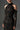 Black Floral Garden Lace mermaid dress with halter neck and long sleeves - IHF STUDIO