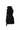 Black Floral Garden Lace and Agate Silk halter mini dress with long bow straps and hand-applied 3D lace motifs.