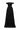 Black Floral Garden Lace Off-Shoulder A-Line Dress With Silk Waist Belt - IHF STUDIO