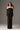 Black Floral Garden Lace Off-Shoulder Dress with Long Sleeves - IHF STUDIO