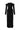 Black Floral Garden Lace off-shoulder midi dress with long sleeves - IHF STUDIO