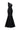 Black Floral Garden Lace One-Shoulder Mermaid Dress - IHF STUDIO