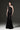 Black Floral Garden Lace One-Shoulder Mermaid Dress - IHF STUDIO