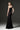 Black Floral Garden Lace One-Shoulder Mermaid Dress - IHF STUDIO