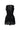 Black Floral Garden Lace V-Neck Mini-Column Dress With Crystal Cluster Embellishment - IHF STUDIO