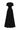 Black Floral Garden Short Sleeves A-Line Maxi Dress - IHF STUDIO