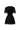 Black Floral Garden short-sleeve mini dress - IHF STUDIO