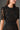 Black Floral Garden short-sleeve mini dress - IHF STUDIO