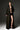 Black Lanh My A Silk Oversized Long Straight-Cut Coat - IHF STUDIO