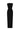 Black Lyon Velvet Midi Column Dress With Heart-Shaped Neck And Crystal Embellishment - IHF STUDIO