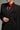 Black Oversized Blazer With Black Crystal-Embellished Pocket Flap - IHF STUDIO