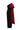Black & Red One-Bow Shoulder Taffeta Sheath Dress - IHF STUDIO