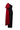 Black & Red One-Bow Shoulder Taffeta Sheath Dress - IHF STUDIO