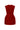Black Smocked Silk Mini Column Dress with Gold Bow Waist Belt - IHF STUDIO