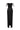 Black Taffeta Maxi Corset Dress with Off-Shoulder Sequin Embellishment - IHF STUDIO