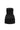 Black Taffeta Mini Column Dress with Sequin Floral Embellishment - IHF STUDIO
