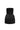Black Taffeta Mini Column Dress with Sequin Floral Embellishment - IHF STUDIO