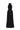 Black Vine Guipure Lace A-Line Dress With Ruffle Collar - IHF STUDIO
