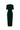 Dark Green V-neck Midi Dress With Crystal Embellished Neckline - IHF STUDIO