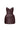 Dark Pink Metallic Lacquer Jacquard Bustier Mini Column Dress With Lotus Petal-Shaped - IHF STUDIO